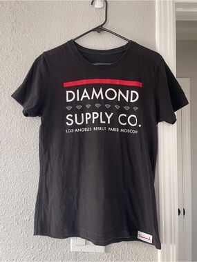 Diamond Supply Co. Graphic T-Shirt Black XL Diamond Logo Streetwear